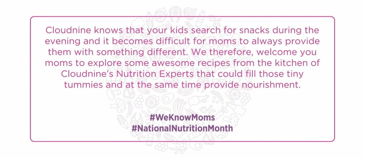 Cloudnine Nutrition Month- Video