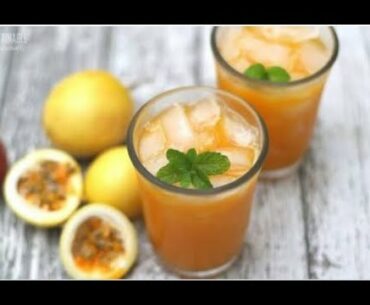 How to make Passion Fruit Juice | Immunity booster | Rich in vitamins |