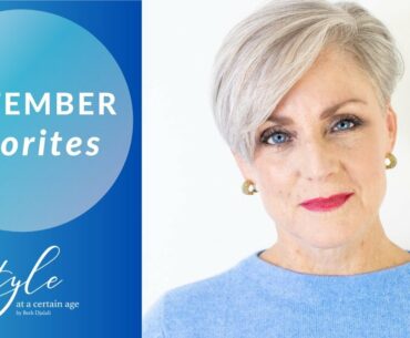 September favorites | beauty over 50