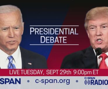 First 2020 Presidential Debate between Donald Trump and Joe Biden