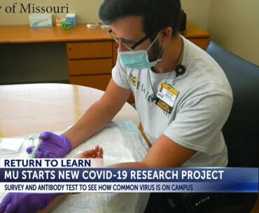 MU starts a new data survey and COVID-19 antibody test research project to see how common the ...