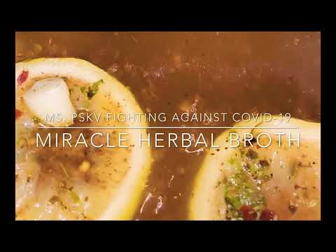 MIRACLE HERBAL BROTH FIGHTING AGAINST COVID-19 THIS FALL AND WINTER