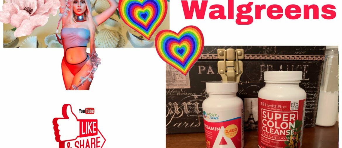 I BOUGHT VITAMINS IN WALGREENS | WALGREENS PHARMACY
