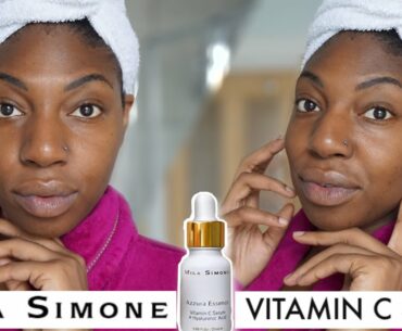MILA SIMONE VITAMIN C- SERUM || First Impressions & Product Review || SKINCARE