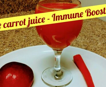 Apple Carrot juice /Immunity Booster/ Skin glow juice