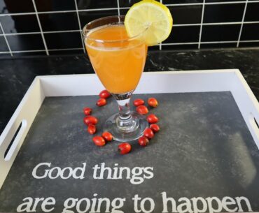 Antioxidant juice#Vitamin C super juice#Rosehip juice#Healthy Immunity Boosting Juice