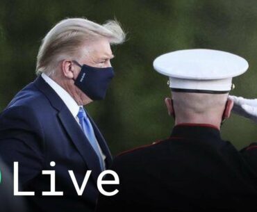 LIVE: Trump Spends First Night at Walter Reed for Covid-19 Treatment | Happening Today