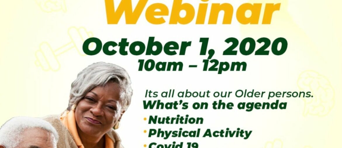 Seniors’ Wellness Webinar