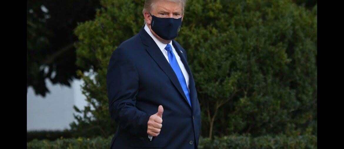 Trump checks into Walter Reed hospital for ‘few days’ after COVID-19