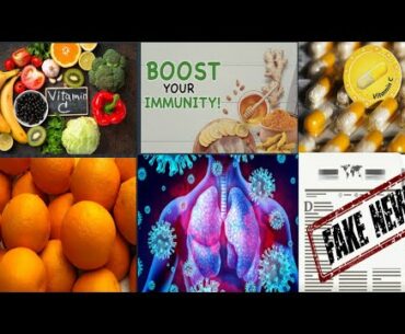 Can Vitamin C boost immunity || can only Vitamin C boost immunity || explanation in hindi (easy)