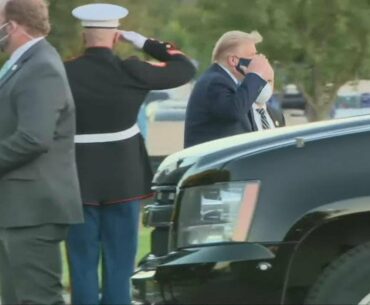 3News' Monica Robins discusses President Trump's COVID-19 hospitalization