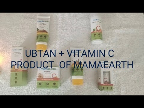 || UNBOXING OF MAMAEARTH PRODUCT ||      UBTAN RANGE + VITAMIN C RANGE  PRODUCT