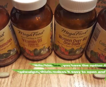 MegaFood, Women Over 40 One Daily, Daily Multivitamin and Mineral Dietary Supplement with Vitam...