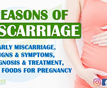 Reasons of Miscarriage | Early miscarriage, Symptoms, Treatment | Fitness Forecast Health Tips 2020