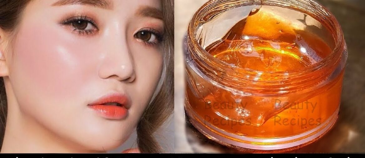 Use 2 Drops of Gel Every Night & Wake up with Glass Skin - Aloevera Gel Face Serum for Glowing Skin