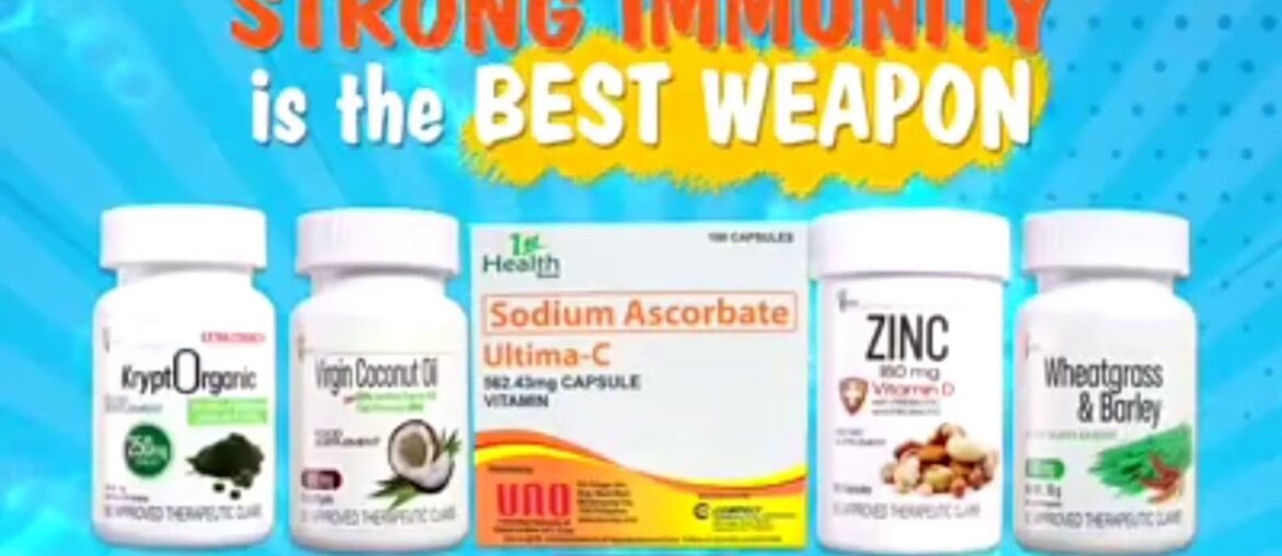 IMMUNE SYSTEM BOOSTER I ORGANIC SUPPLEMENTS