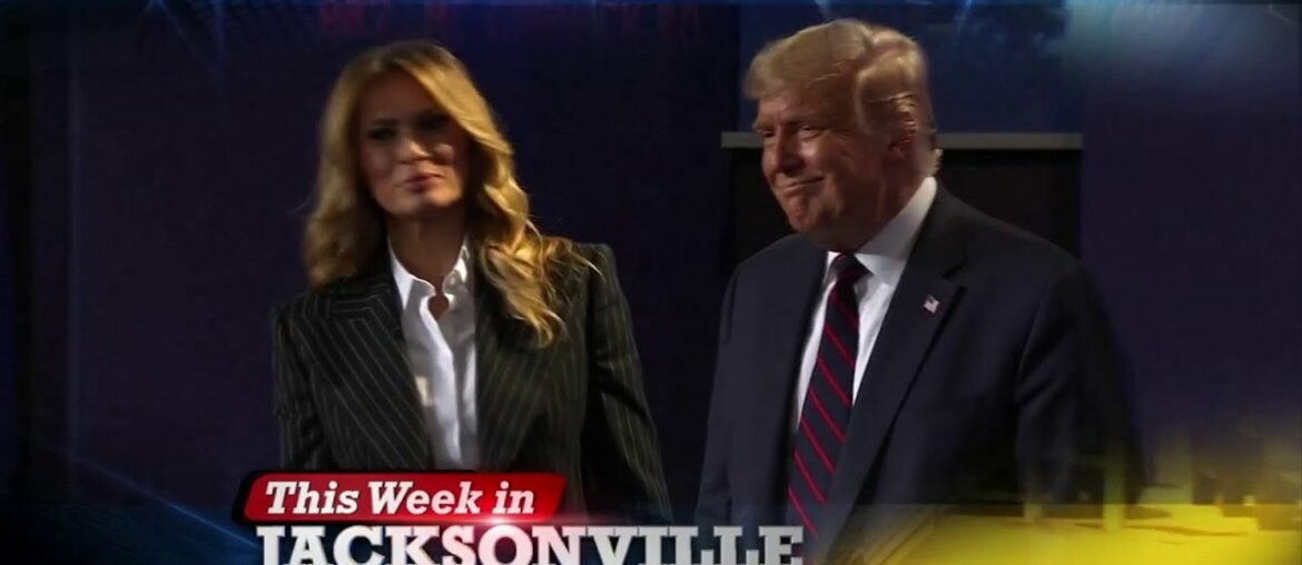 President Trump diagnosed with the coronavirus; Second Lady Karen Pence in Jacksonville visiting...