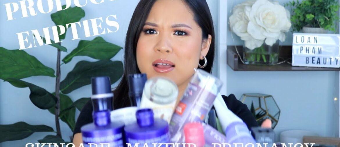 PRODUCT EMPTIES | Skincare + Makeup + Pregnancy
