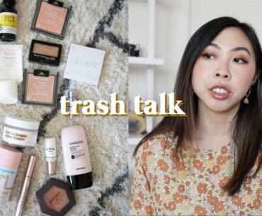 TRASH TALK | FA-safe skincare empties & makeup I'm decluttering