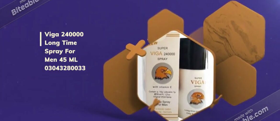 60 Minutes Viga Delay Spray For Men