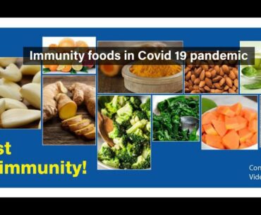 Immunity foods in COVID