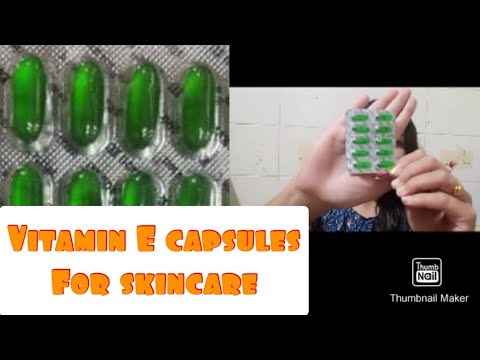 Vitamin E capsules |removes dark spots, pigmentation,undereye blackness , flawless skin.