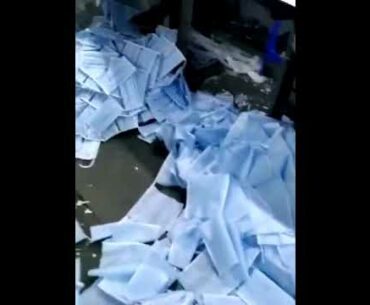 Covid19 masks being made.