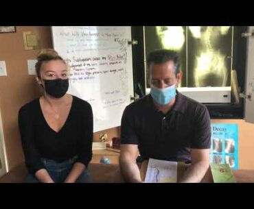 18 year old dancer; back pain; neck and shoulder tension; headaches; First Chiropractic Adjustment