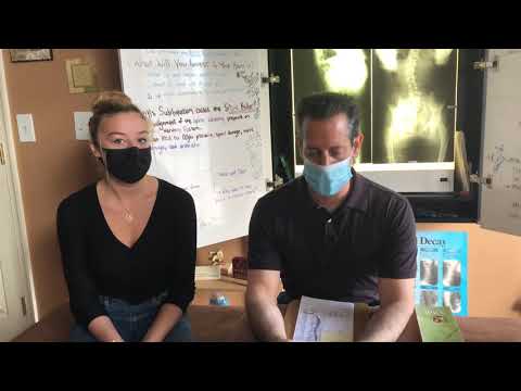 18 year old dancer; back pain; neck and shoulder tension; headaches; First Chiropractic Adjustment