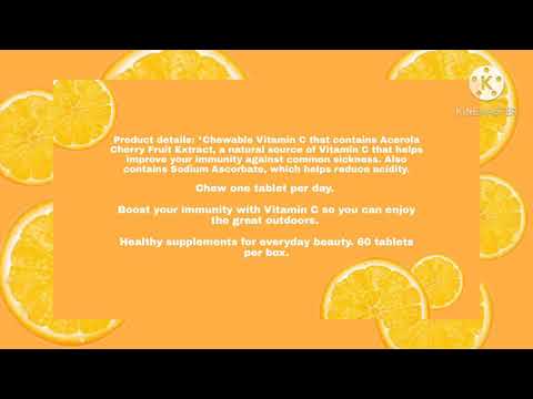 Avon Life Defense-C Chewable Vitamin C Food Supplement