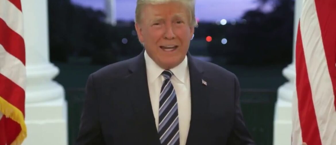 President Trump celebrates after hospital release: don't let coronavirus 'dominate you'