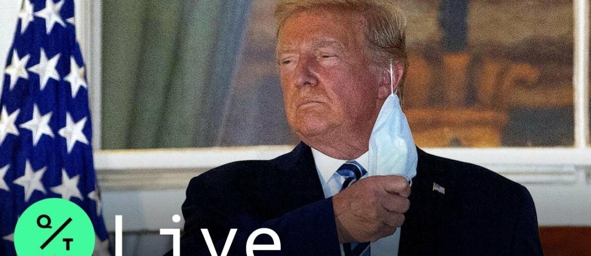 LIVE: Trump Returns to the White House With Covid-19 and Without a Face Mask | Happening Today