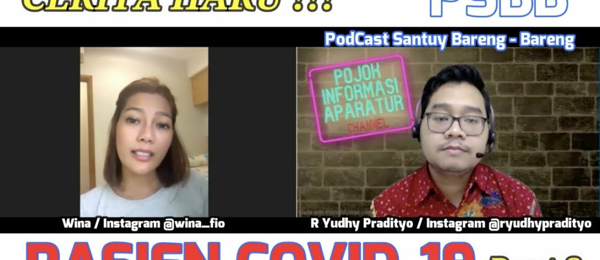 PASIEN COVID-19 SEPERTI MERASA KENA AIB !! JAGA IMUNITAS, SEMANGAT SELALU DAN BERFIKIR POSITIF YA...