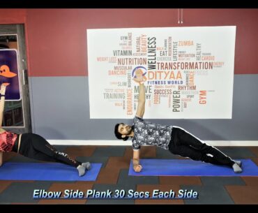 Series 2 Totally Abs Workout|Abs|Sixpack|Breathing|Posture|Men N Women