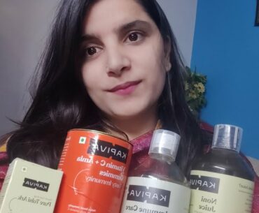 I brought these product | Kapiva Immunity Booster |VitaminC gummies | Noni Juice | Tulsi Ark| Hindi|
