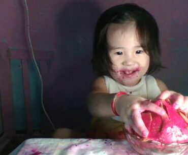 #Kidmukbang                     DRAGON FRUIT |Kidmukbang