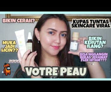 [Review] Votre Peau Skincare | Brightening Essence, Vitamin C Serum & Sun Shield | Khansamanda