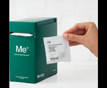 Shaklee Me+ology -- Personalized Nutrition is Here