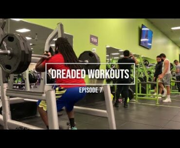 When life weighs you down get low and squat it.#Dreaded Workouts 7