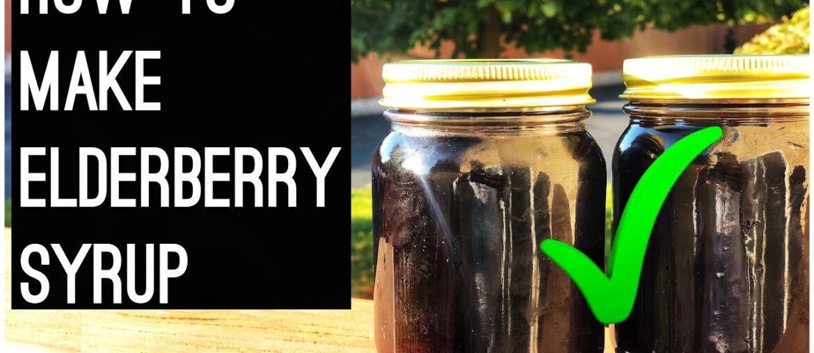 HOW TO MAKE ELDERBERRY SYRUP FOR [IMMUNE SYSTEM SUPPORT]