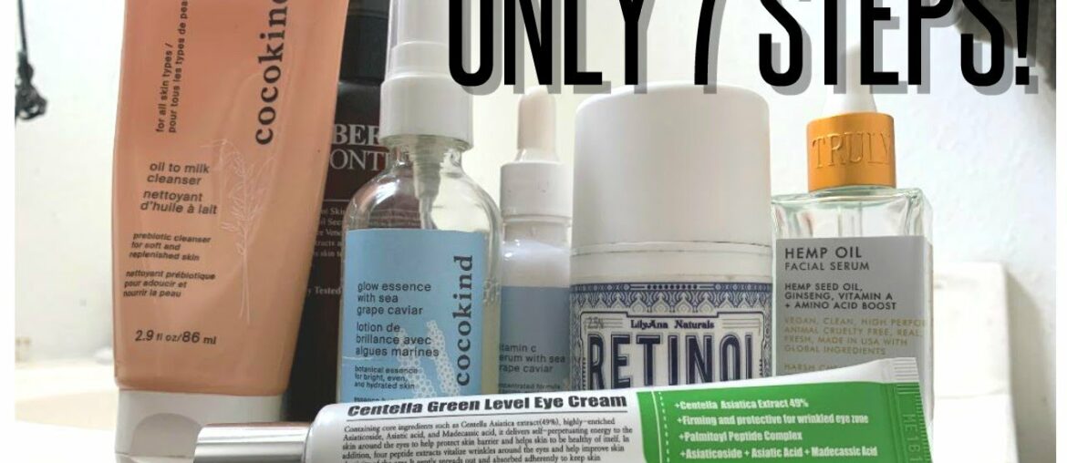 FULL NIGHT TIME SKINCARE ROUTINE