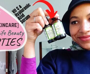 Skincare Empties - Tree of Life Beauty Vitamin C Serum & Hyaluronic Acid Serum Review | 40s Skincare
