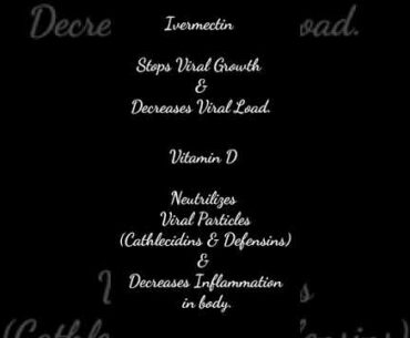Episode 29: Covid 19 Dual Preventive Prophylaxis. #Ivermectin #Vitamin D3 #Doctuber