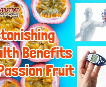 Health Benefits of Passion fruit // prevent heart attack