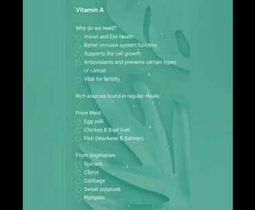 Essential Vitamins | Healthy Diet | Stay fit