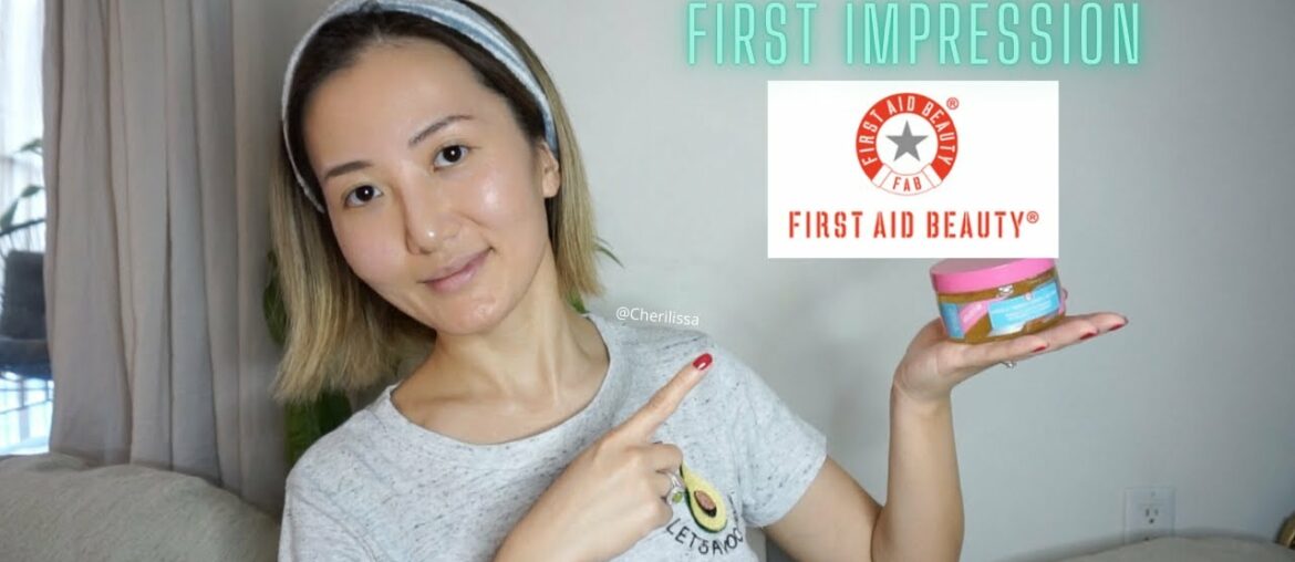 First Impression - First Aid Beauty Ginger & Turmeric Vitamin C Jelly Mask | Cherilissa