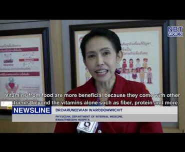 Experts say vitamins from food preferable to supplements