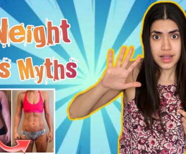 5 WEIGHT LOSS mistakes or myths that we should STOP NOW !
