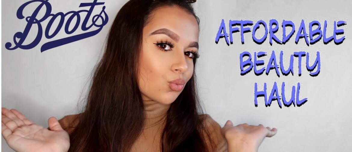 HUGE AFFORDABLE BOOTS HAUL! | SKIN CARE, HAIR CARE, MAKEUP AND MORE!