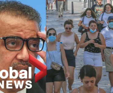 Coronavirus: Herd immunity "not an option," WHO says as COVID-19 cases resurge globally | FULL